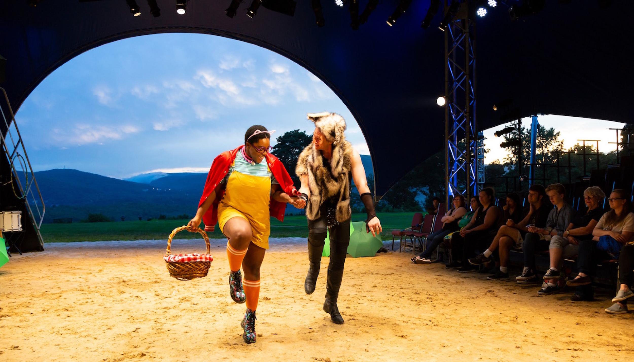 Broadway World Into The Woods Is Magical Playful And Poignant