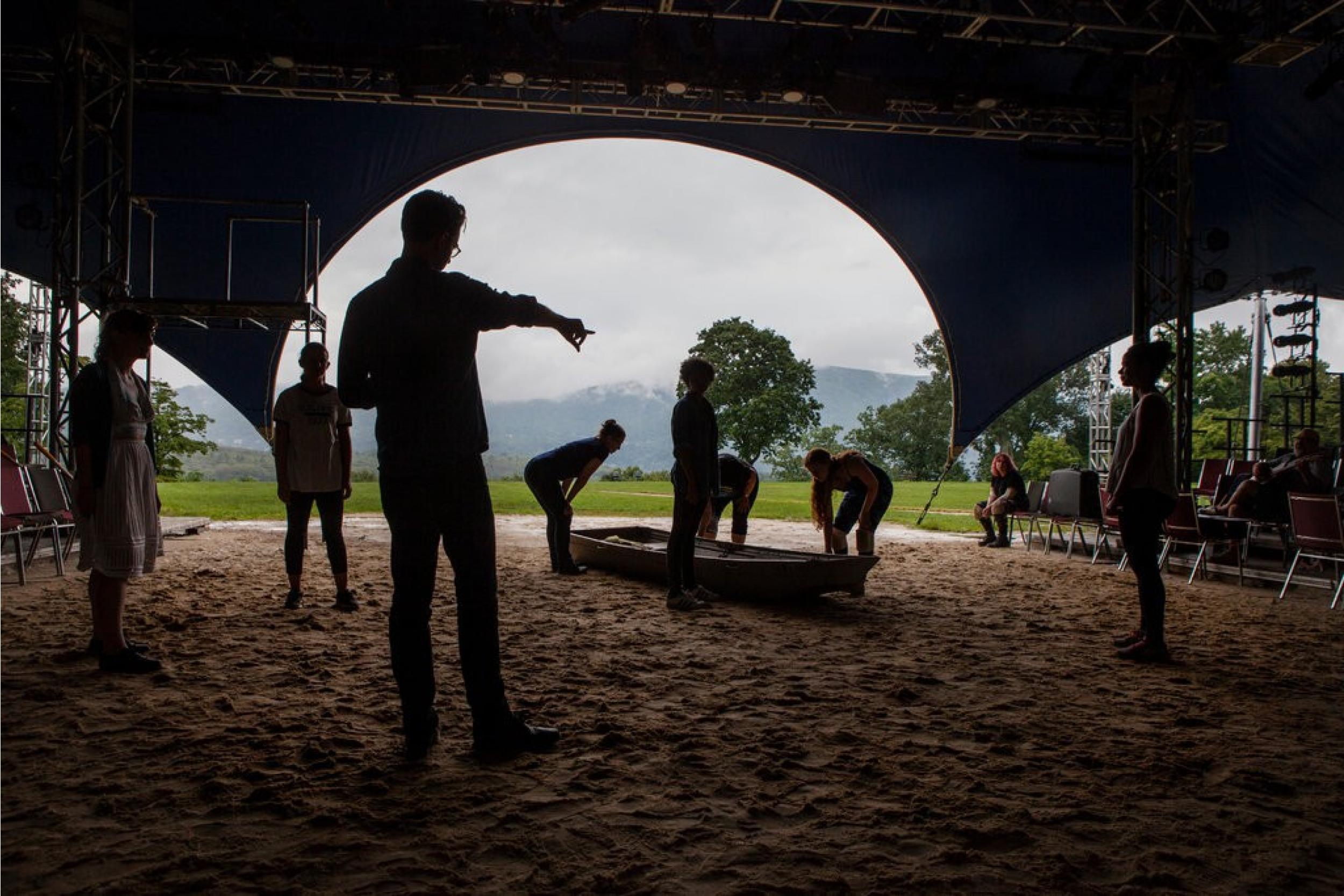 New York Times Rip Van Winkle Newly Awake Meets His Neighbors Onstage 3