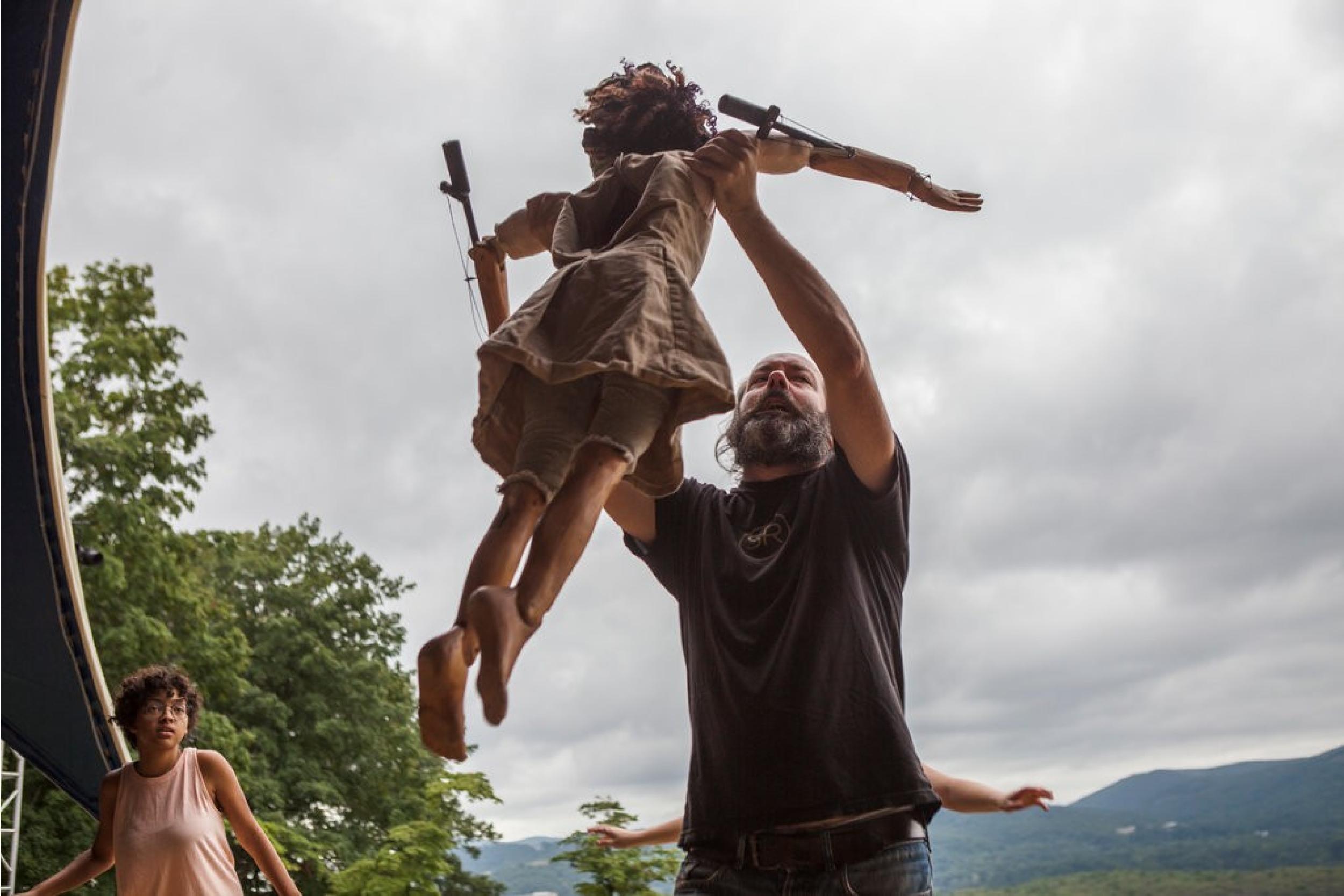 New York Times Rip Van Winkle Newly Awake Meets His Neighbors Onstage