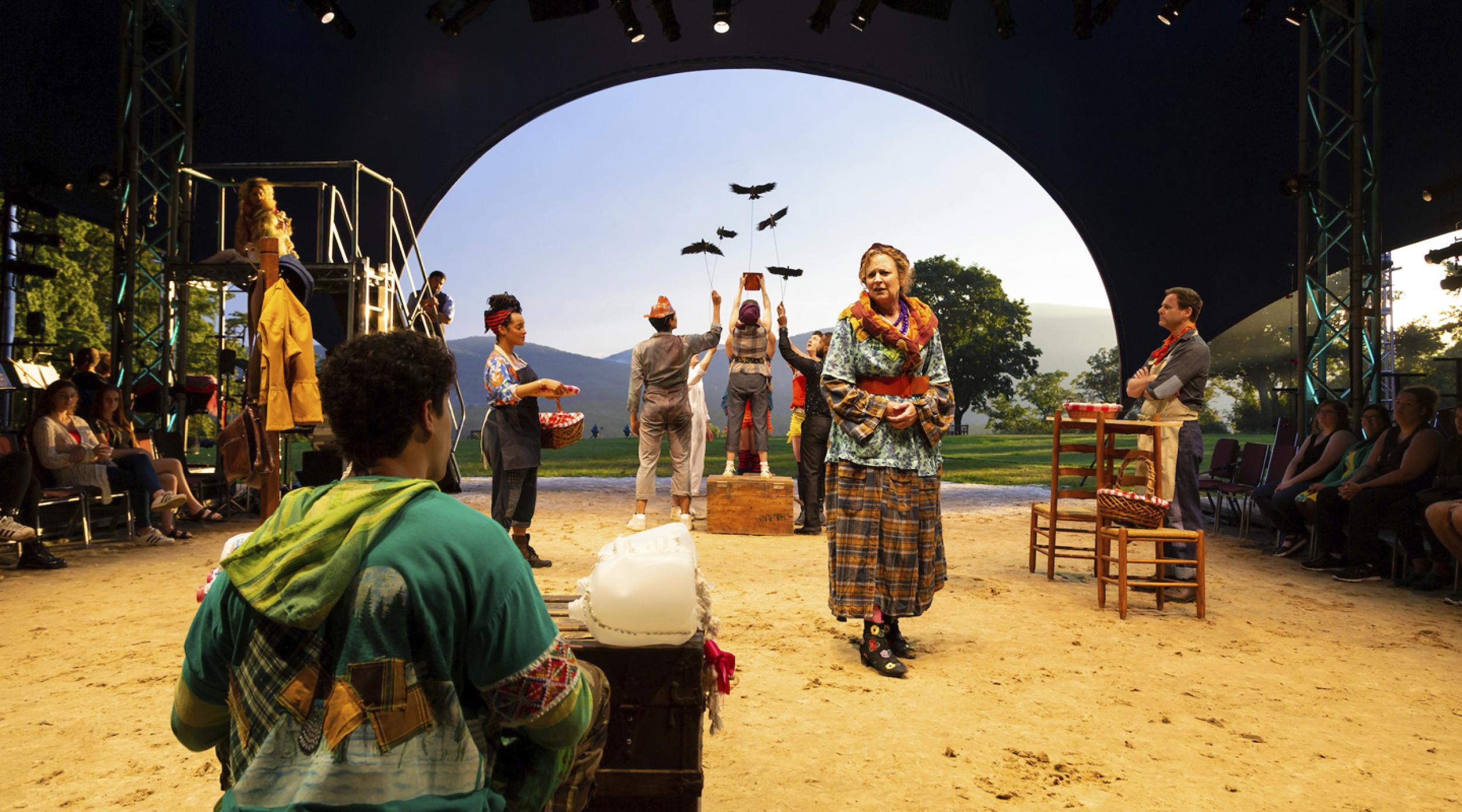 Onstage Blog Review A Uniquely Fresh Into The Woods At Hudson Valley Shakespeare Festival