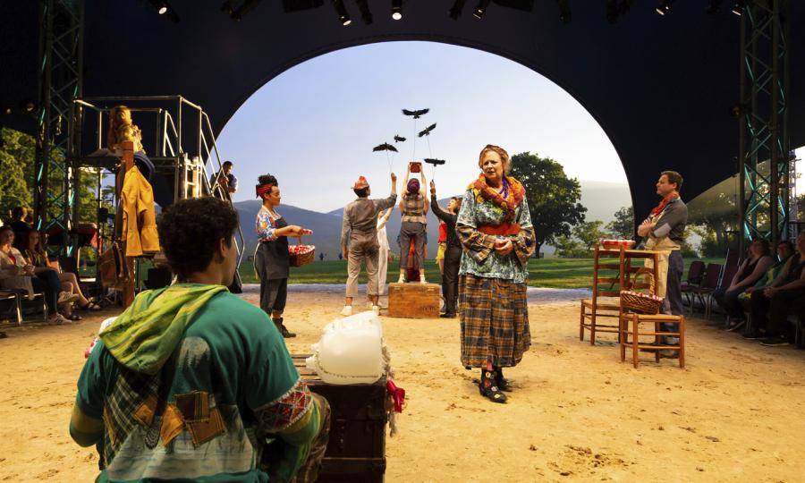 Onstage Blog Review A Uniquely Fresh Into The Woods At Hudson Valley Shakespeare Festival