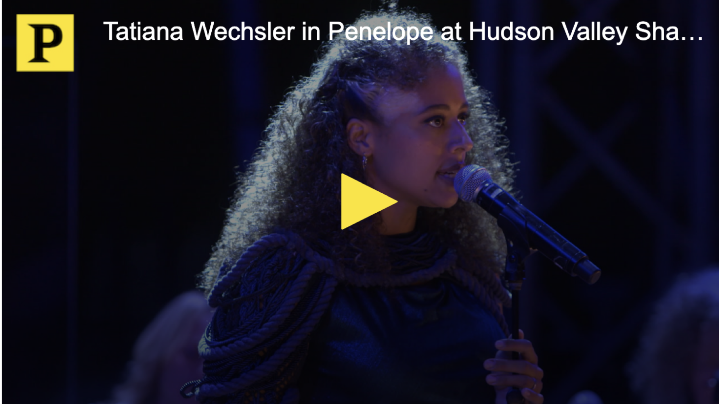Playbill Tatiana Wechsler Sings In World Premiere Grace Mclean Musical Penelope
