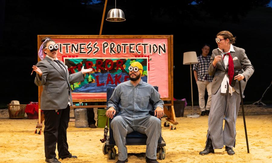 Simpsons Inspired Mr Burns Takes The Stage In New York