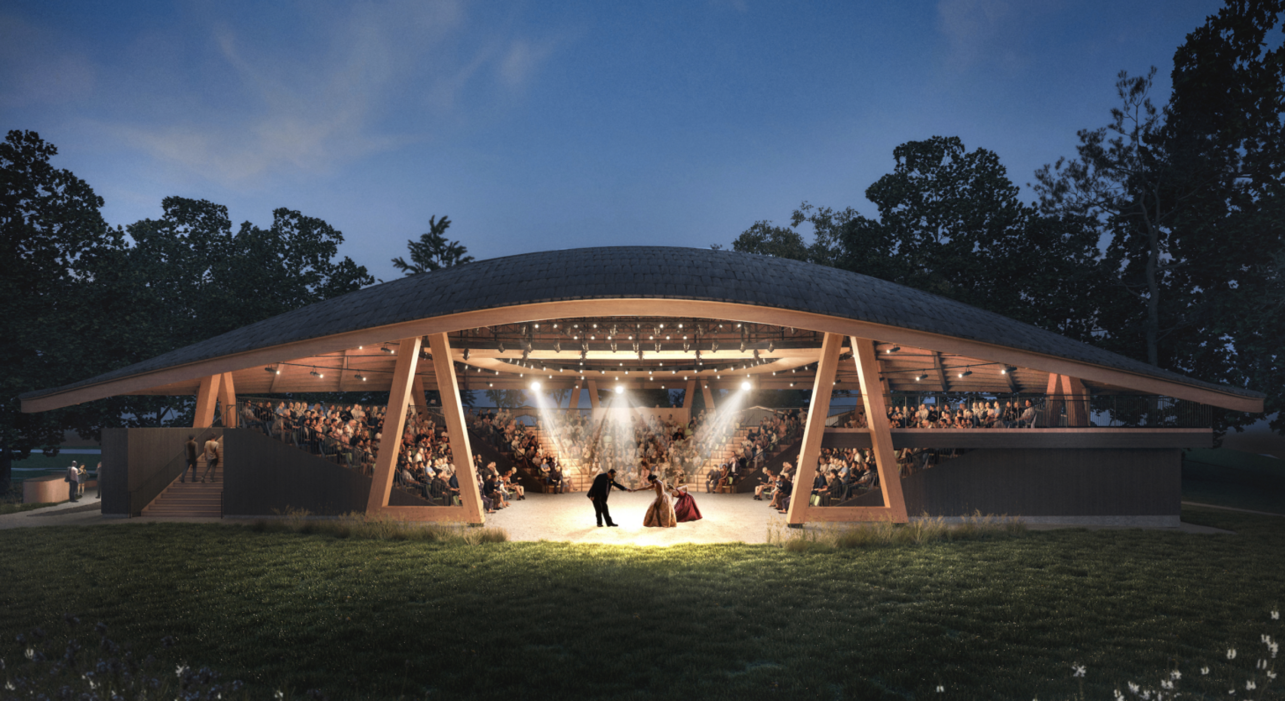 Wallpaper Hudson Valley Shakespeare Festival Design By Studio Gang Revealed
