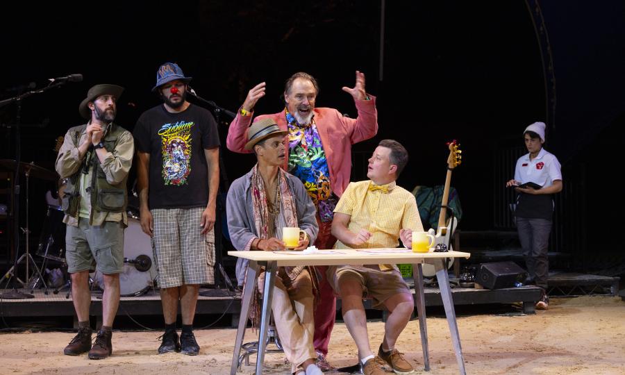 What To Do Loves Labors Lost At The Hudson Valley Shakespeare Festival Is Batst Bonkers